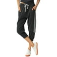 thumbnail image 1 of SPECIALMAGIC Women's Capri Sweatpants Casual Jogger Pants with Pockets Yoga Running, 1 of 7