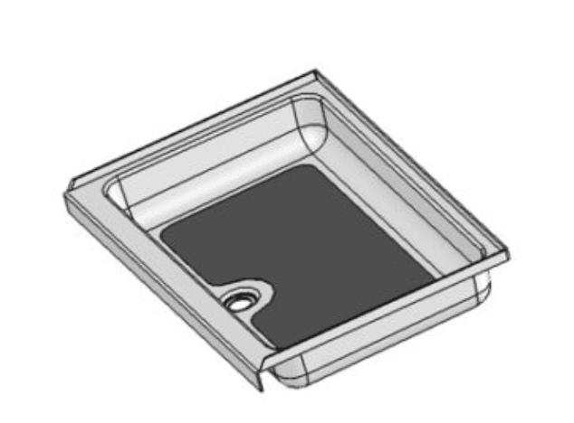 SPECIALTY RECREATION/BRI-RUS SP2438WC Shower Pan 24 X 38 White