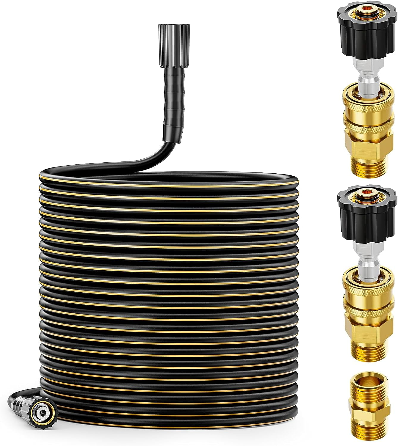 Forney Hochdruckreiniger Adapter – M22 Auf 1/4 Zoll NPT – Für Alle Gängigen Hochdruckanschlüsse