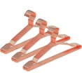 thumbnail image 1 of SPECILITE Metal Hangers 30 Pack , Heavy-Duty Wire Clothes Hangers with Notches, Space Saving, Rose Gold, 1 of 8