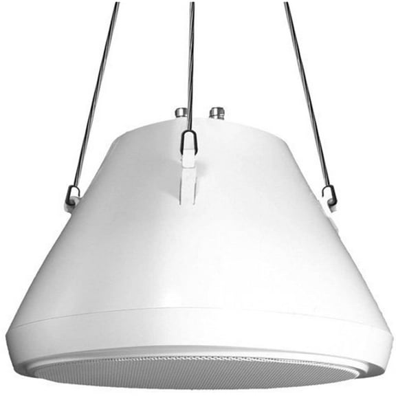 SPECO-HOME AUDIO/VIDEO SP-30PT SPECO 70/25V/8 OHM Hanging Pendant Speaker White