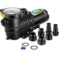 thumbnail image 1 of SPECSTAR 110V 2.0 HP 6500 GPH Powerful Self Primming Single Voltage Swimming Pool Pump with Strainer Basket, 1 of 8