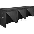 thumbnail image 1 of SPECSTAR 12ft Waterproof Firewood Log Rack Cover, Heavy Duty 600D Oxford Outdoor Weather Resistant Fire Wood Storage Holder Cover with Zipper and Hook Loop Tape, 1 of 7
