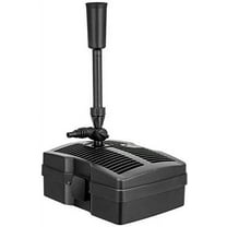 SPECSTAR 530 GPH Submersible Pond Filter Pump Fountain Kits with Sterilizer Suitable for Ponds of 920 Gallons