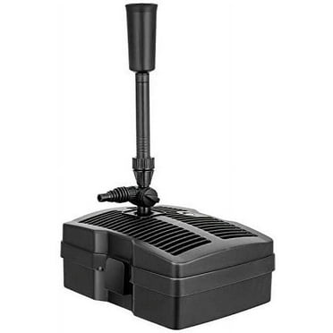SPECSTAR 530 GPH Submersible Pond Filter Pump Fountain Kits with Sterilizer Suitable for Ponds of 920 Gallons