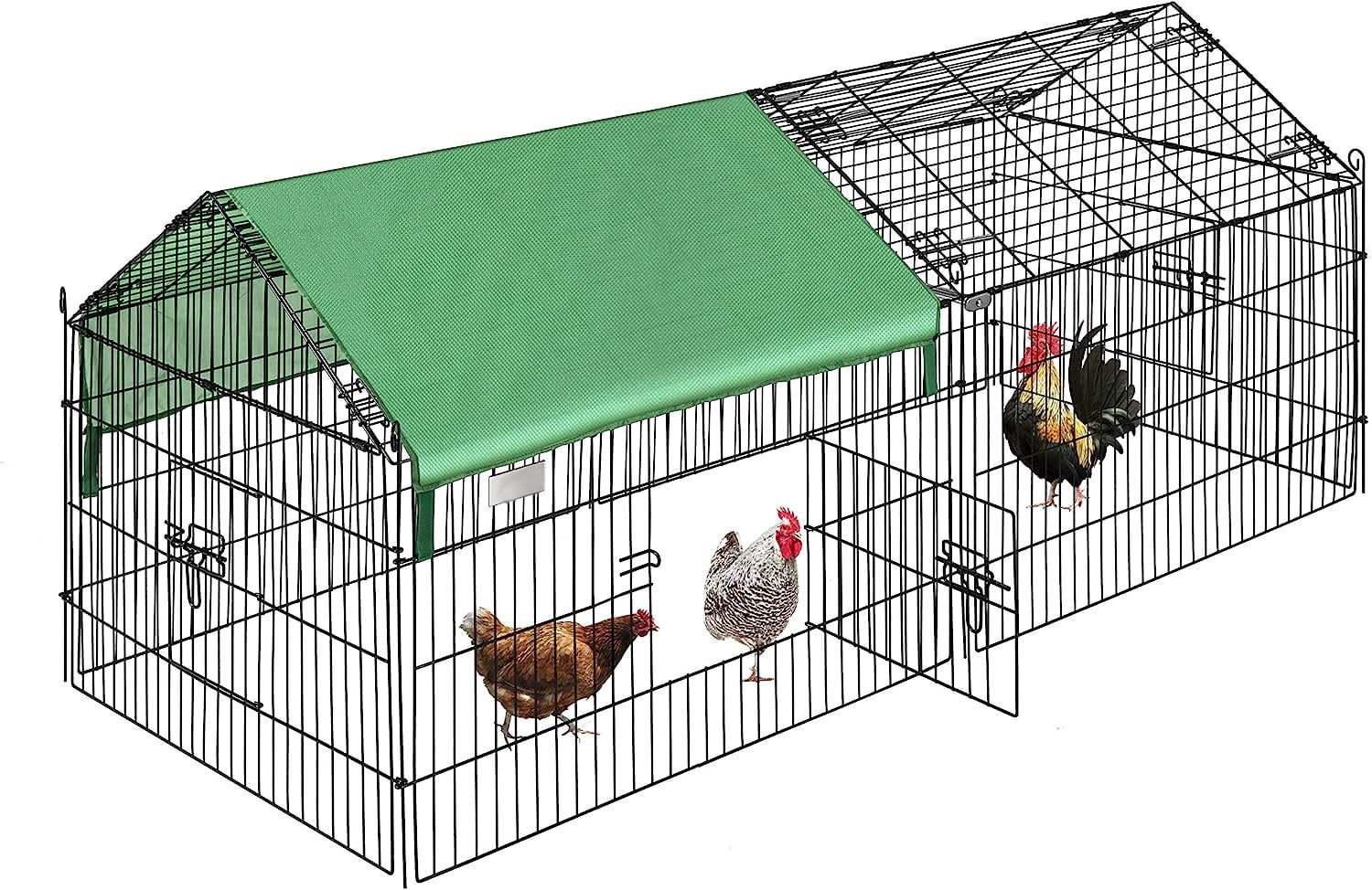 SPECSTAR 71” x 30” Chicken Coop Large Metal Chicken Cage House