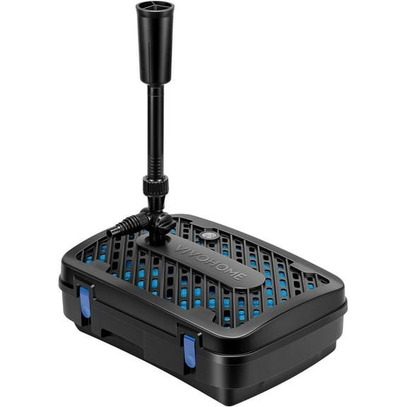 SPECSTAR All-in-One Pond Filter Fountain System Kits, 260 GPH Submersible Water Pump for Ponds up to 790 Gallons