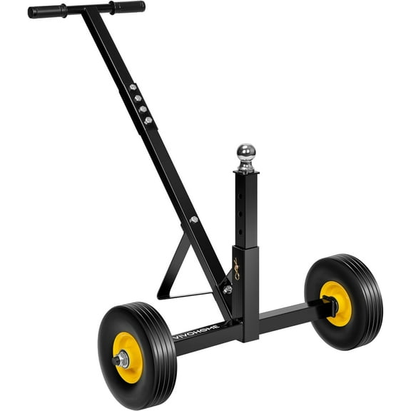 SPECSTAR, Black 600 lbs Max Weight 39.8" x 30.3" x 27.2" Adjustable Steel Dolly