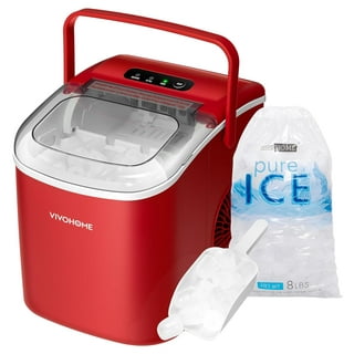 Makes Small Size Nugget Ice Chips for Cocktail Ice, Crushed Ice Maker  Cylinder Ice Trays 