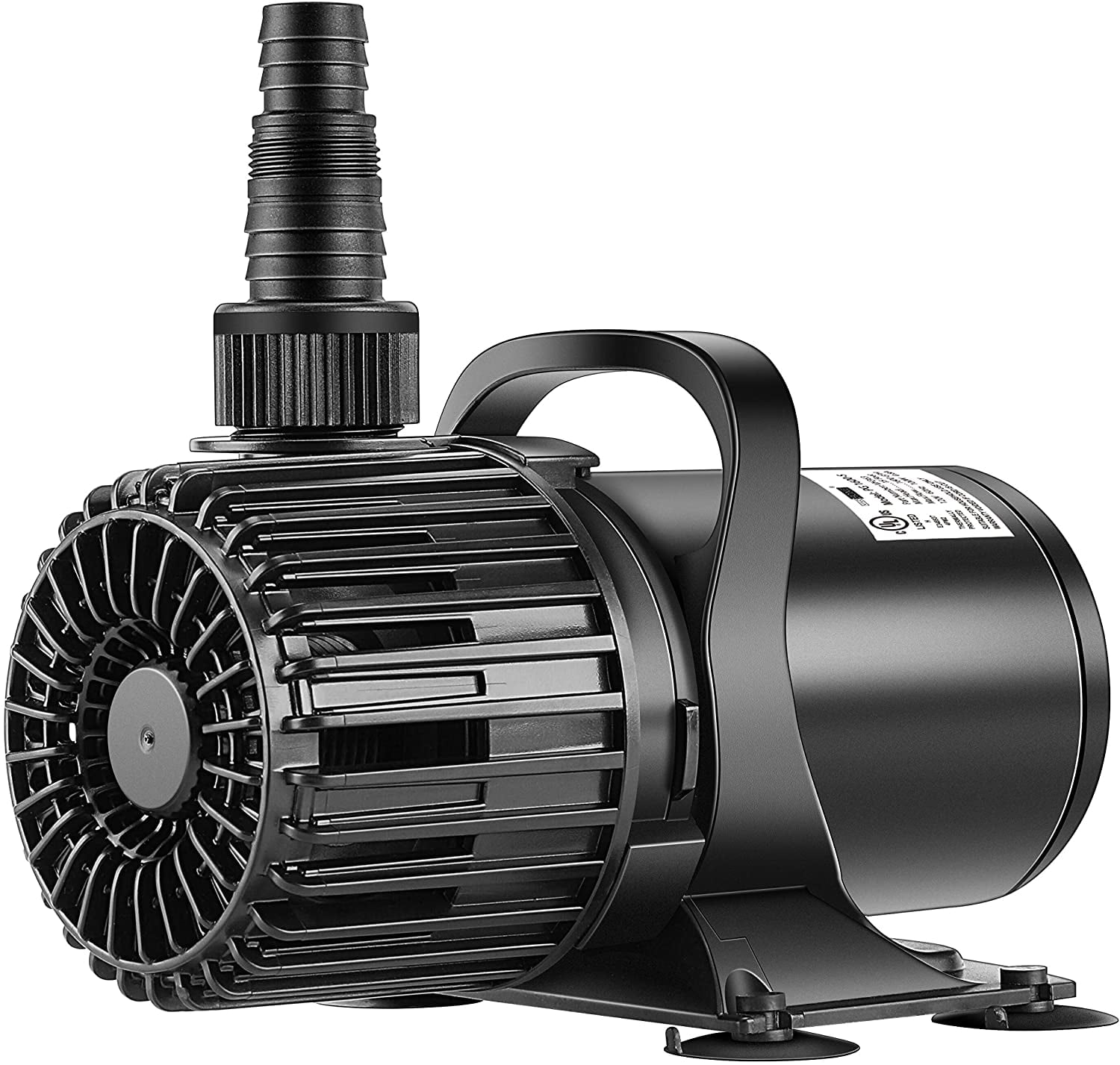 Black 120W Submersible Water Pump for Koi Pond and Aquarium
