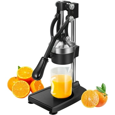 SPECSTAR Heavy Duty Commercial Manual Hand Press Citrus Orange Lemon Juicer Squeezer Machine Black