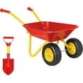 thumbnail image 1 of SPECSTAR Kids Wheelbarrow Children Garden cart with Toddler Gardening Tool Set Child Wheel Barrel Outdoor Indoor Toys Gift Red, 1 of 8