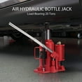 thumbnail image 1 of VIVOHOME Pneumatic Air Hydraulic Bottle Jack with Manual Hand Pump 20 Ton Heavy Duty Auto Truck Travel Trailer Repair Lift Red, 1 of 7