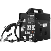 SPECSTAR Portable Flux Core Wire No Gas MIG 130 Welder Machine 110V Black