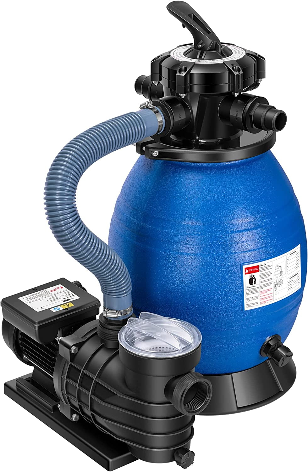 SPECSTAR Sand Filter with 3/4 Hp Pool Pump, 2380 GPH Fits 15360 Gallons Pool, 45 Pound Sand Capacity Sansujyuku sansujyuku.com