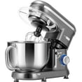 thumbnail image 1 of SPECSTAR Stand Mixer, 660W 10 Speed 6 Quart Tilt-Head Kitchen Electric Food Mixer with Beater, Dough Hook, Wire Whip and Egg Separator, Gray, 1 of 8