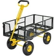 thumbnail image 1 of SPECSTAR Steel Garden Cart with Round Handle, 900lbs Capacity, with 10 inch Tire and Handle Attach to ATV or Tractor, 1 of 8