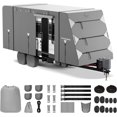 thumbnail image 1 of SPECSTAR Travel Trailer RV Cover 16-18ft, Top 300D Oxford RV Cover with PU Coating, 5-Layer Fabric with Built-in Waterproof Membrane on The Sides, 1 of 7
