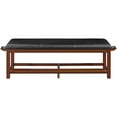 thumbnail image 1 of SPECTATOR STORAGE BENCH-CHESTNUT, 1 of 2