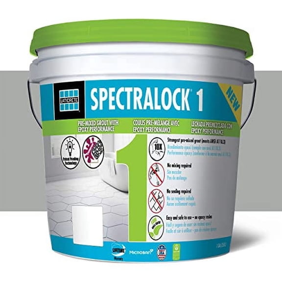SPECTRALOCK 1 Pre-Mixed Grout #89 Smoke Grey$$Tools & Hardware Other