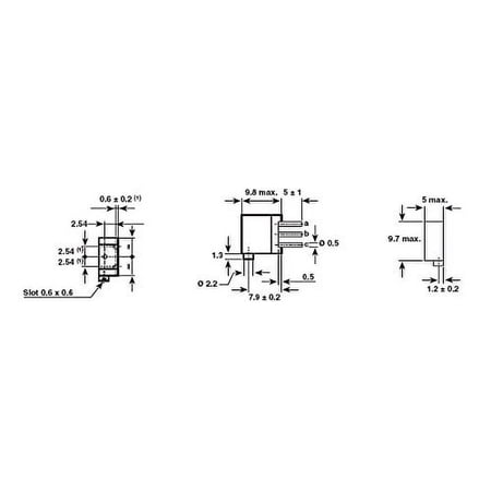 SPECTROL 64Z201 TRIMMER 200 OHM MULT-TURN - 64Z201 (Non-RoHS)