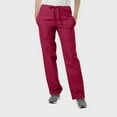 thumbnail image 1 of SPECTRUM UNIFORMS Unisex Scrub Pant, Ultrasoft Classic Scrub Pants Drawstring Waist Pant Ideal for Medical Professionals Pant Wine, 1 of 5