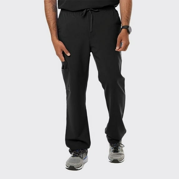SPECTRUM UNIFORMS Wynd Men's Scrub Pant Cargo Pant Elastic Waist and Drawstring Pant Ideal for Men at Hospital Workspace, Medical Practice, and Professionals