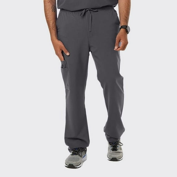 SPECTRUM UNIFORMS Wynd Men's Scrub Pant Cargo Pant Elastic Waist and Drawstring Pant Ideal for Men at Hospital Workspace, Medical Practice, and Professionals