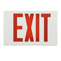 SPECTSUN 1 Pack Led Red Exit Light /Exit Emergency Light/Fire Exit Sign Light/Lighted Exit Sign- 120-277VAC, UL Certified.