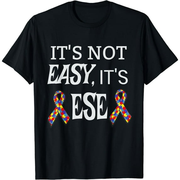SPED Special Education ESE Teacher Autism Awareness Puzzle T-Shirt