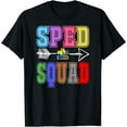 SPED Squad Autism Teacher and Assistant Cotton TShirt