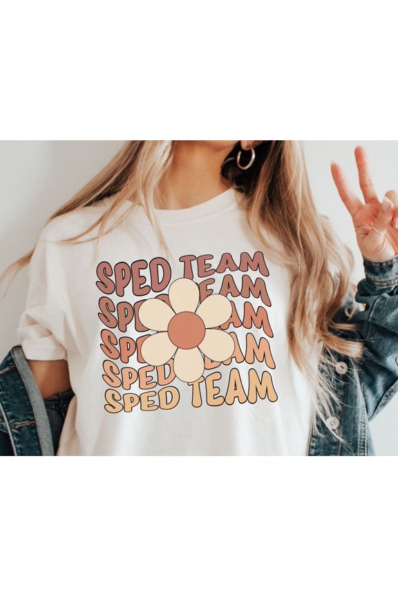 SPED Team Shirt Special Education Teacher Back To School Shirt Staff TShirt Special ED shi