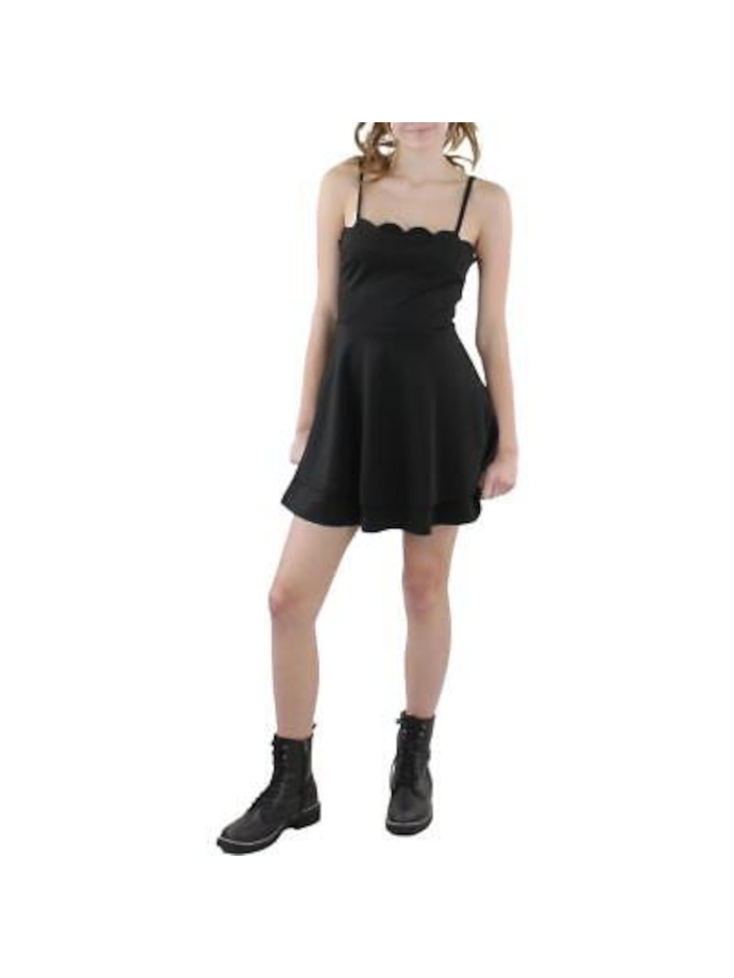 slim fit dress slacks Speechless Womens Low Back Sleeveless V Neck Full-Length Formal Fit + Flare Dress 5 / Navy