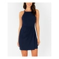thumbnail image 1 of SPEECHLESS Womens Blue Lace Sleeveless Halter Mini Evening Body Con Dress 7, 1 of 2