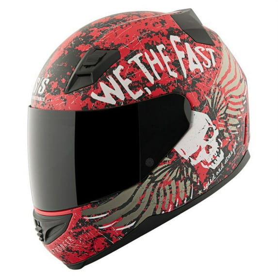 SPEED AND STRENGTH SS1200 We the Fast Helmet Red Sm 878786