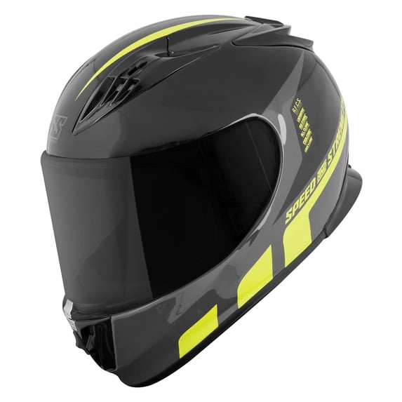 SPEED AND STRENGTH SS3000 Light Speed Helmet Hi Viz/Black XL 876162