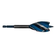 Century Drill & Tool 38680 Speed Cut Auger Bit, 1-1/4, Overall Length: 6