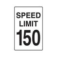 thumbnail image 1 of SPEED LIMIT 150 Decal driving car racing fast driver race | Indoor/Outdoor | 9" Tall, 1 of 4