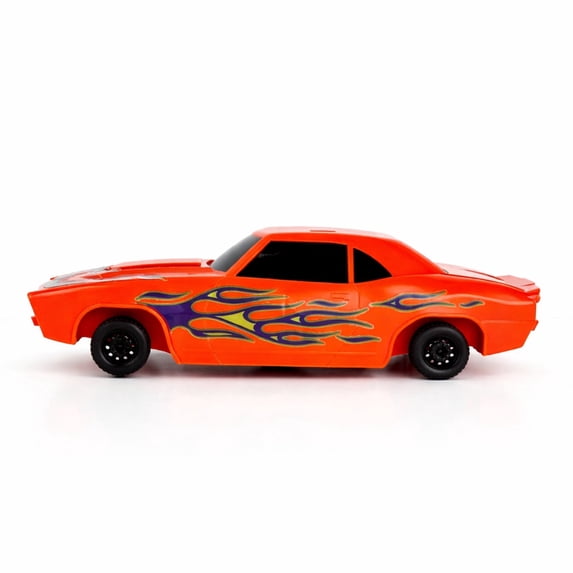 California Creations Speed Ripperz Muscle Car “Torque” Orange, Pull Back Action Toy Vehicle, No Batteries Required Racing Car, Durable Kids Play Car, Fast Speed Toy Gift