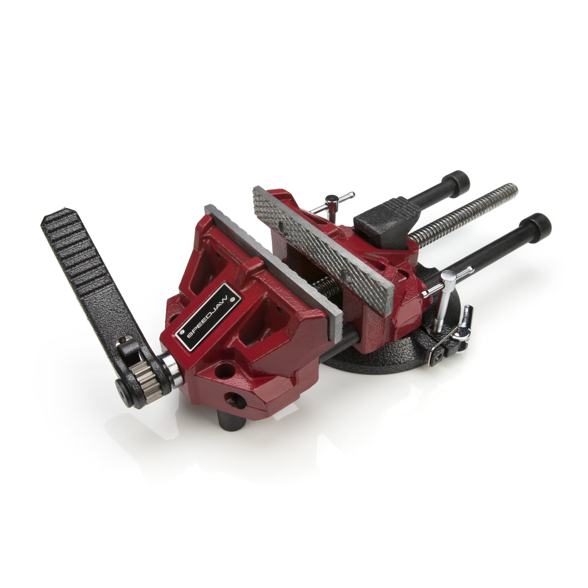 SPEEDJAW 92748 6-Inch Low Profile Bench Vise with Swivel Mount ...