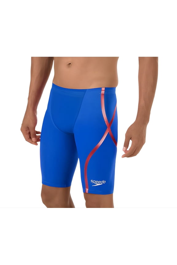 Men's LZR Racer X Fina Approved Drawstring Jammer, Blue, 23