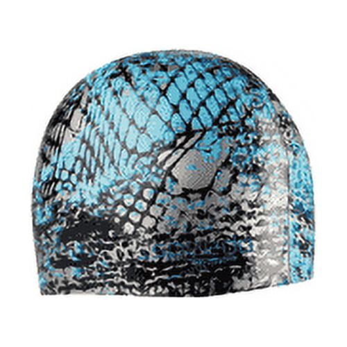 Speedo Junior Silicone Swim Cap - Born In The Water, Latex-Free, Youth Size 9 thumbnail image