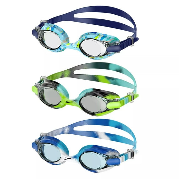 SPEEDO Youth Goggle 3 Pack In Lime Ocean