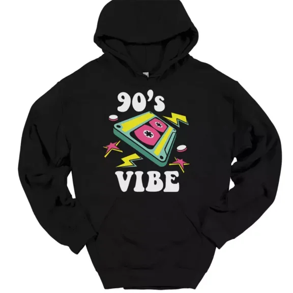 SPEEDRUN Men's Long Sleeve Printed Hooded T-Shirt - Casual Cotton Hoodie