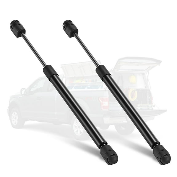 SPEEDWOW 12 inch 35Lbs/156N Gas Struts Shocks for are Leer Camper Shell Topper Rear Window, Truck Bed Cover, Cabinet lid Door, Trap Door, Outdoor Bench, Trash bin lid, shed Window, Set of 2