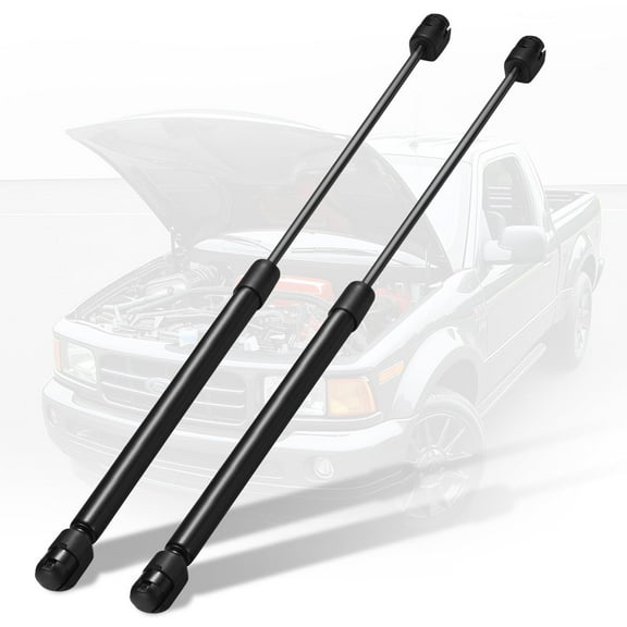 SPEEDWOW 17" Gas Shocks Struts 40Lbs Lift Supports Strut Shocks for Leer are Camper Shell Truck ATC Topper Rear Window Pickup Cab Canopy Door Tool Box, Black C1606874,2Pcs