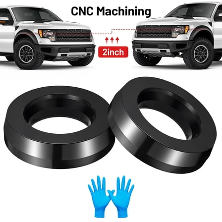 SPEEDWOW 2" Front Leveling Lift Kit for 1994-2018 Ram 1500 1994-2013 2500 3500 (2WD Only), Compatible with 2WD Forged Strut Spacers