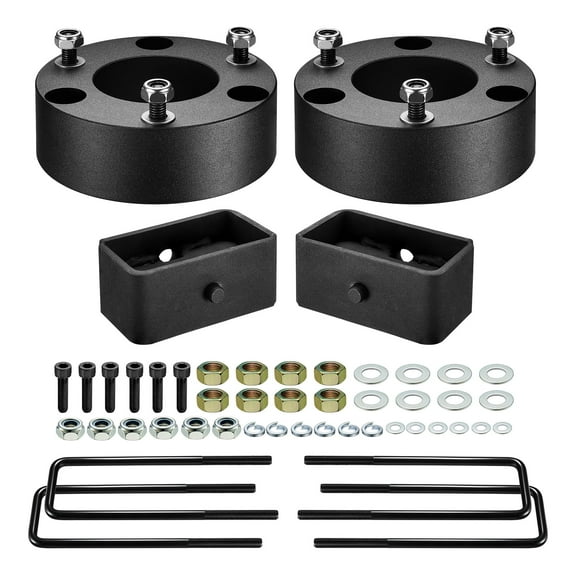 SPEEDWOW 3" Front and 3" Rear Leveling Lift Kits Compatible with Chevrolet Silverado 1500 Compatible with GMC Sierra 1500, Suspension Lift Kit Set for 2007-2019 Silverado 1500 2WD 4WD
