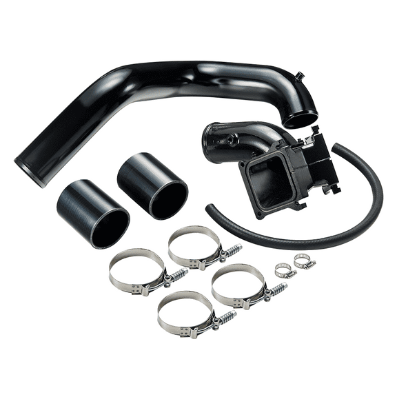 SPEEDWOW 3 Inch Y-Bridge Cold Side Intercooler Pipe for 2006-2010 6.6 Duramax LBZ LMM