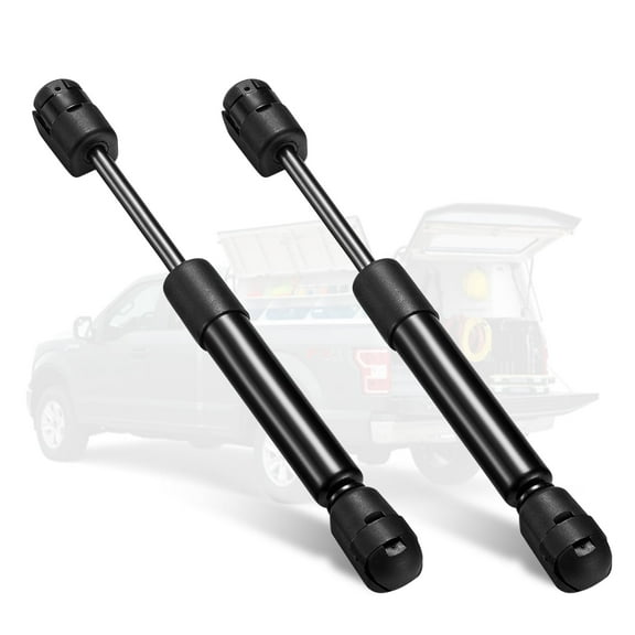 SPEEDWOW 4053 7.5 Inch 25 Lbs Truck Camper Shell Gas Shocks Struts Lift Support Gas Spring for Truck Cap Window Leer Topper Camper Shell Tool Box Chest,2Pcs